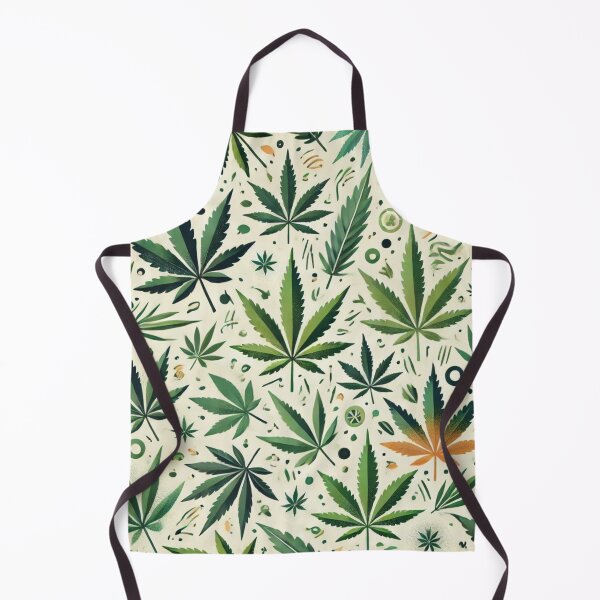 Artikelvorschau, Sich wiederholendes Musterdesign mit Cannabisblättern entworfen und verkauft von Designeerguy.