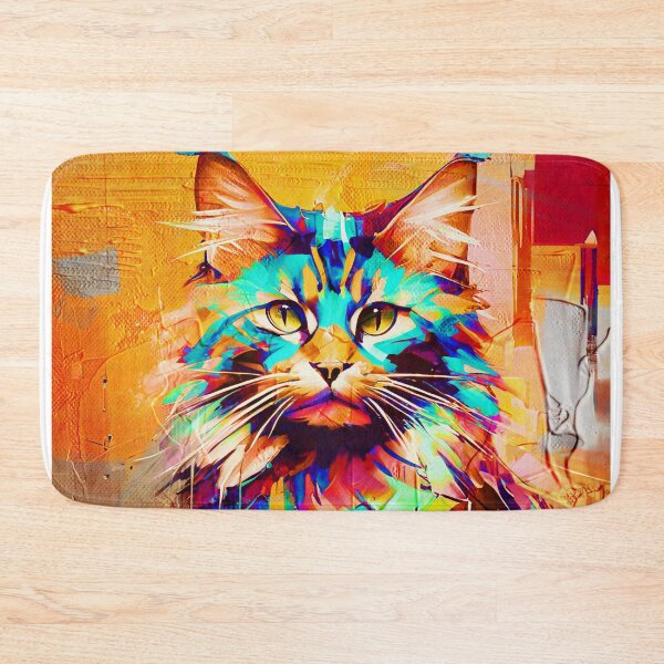 Item preview, Bold Maine Coon Cat Face designed and sold by caracatita75.