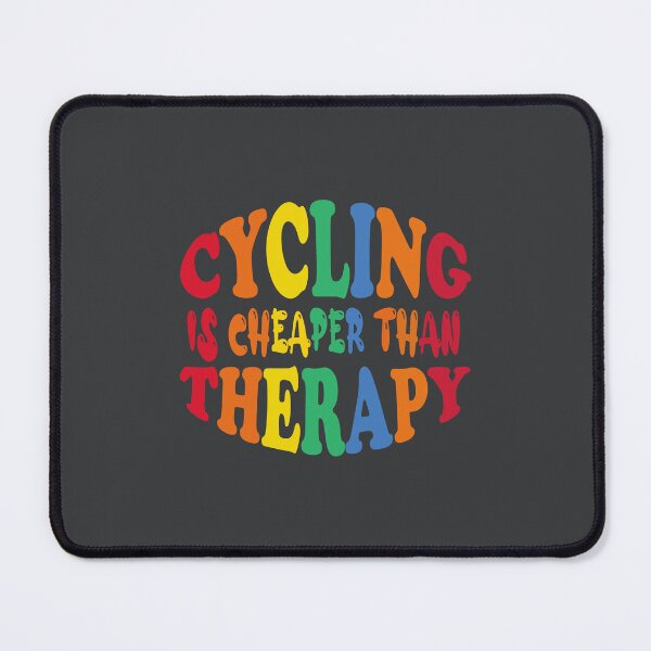 Item preview, Cycling Therapy – Pedal Away Stress designed and sold by Zakrytos ★★★★★.