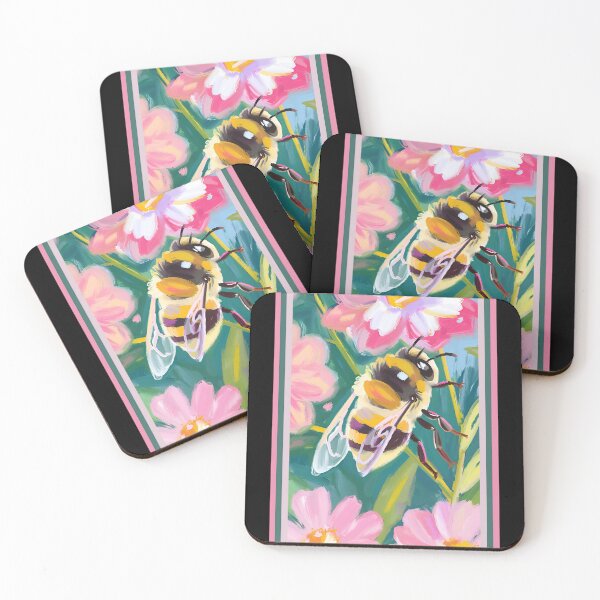 Item preview, Bees Honey Flowers Ecology designed and sold by Design_Your_Day.