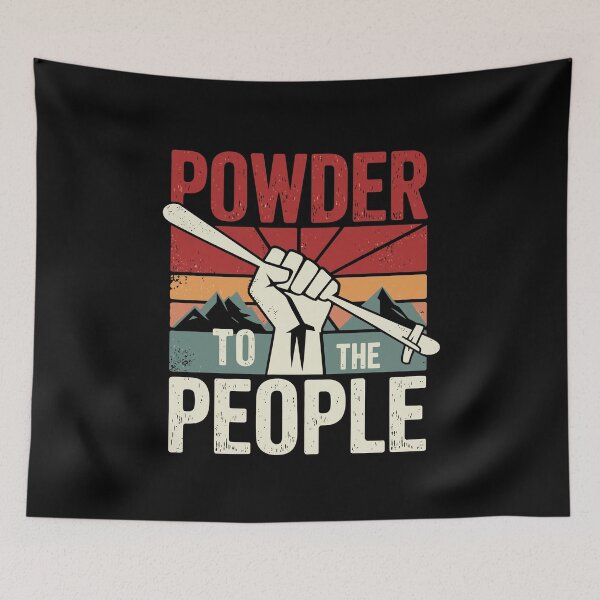 Item preview, Powder to the People | Funny Ski Lover designed and sold by tmerchtrends.