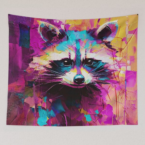 Item preview, Funky Raccoon Vibes designed and sold by caracatita75.