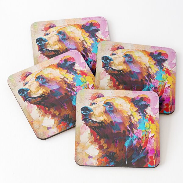 Item preview, Geometric Bear Power designed and sold by caracatita75.