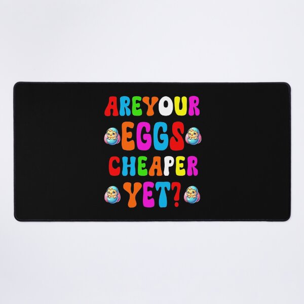 Item preview, Groovy Are Your Eggs Cheaper Yet? Funny Saying Political designed and sold by MizoX7.