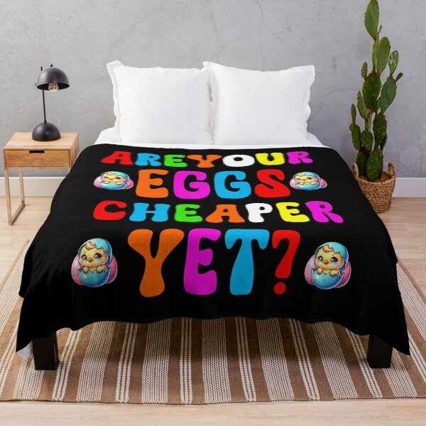 Item preview, Groovy Are Your Eggs Cheaper Yet? Funny Saying Political designed and sold by MizoX7.