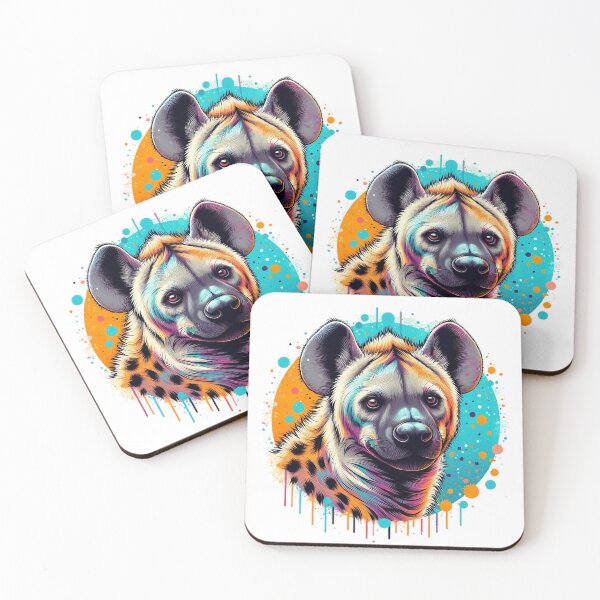 Item preview, A beautiful colorful hyena designed and sold by Marcoshop10.