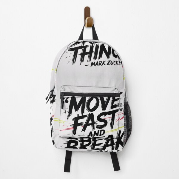 Item preview, "Move Fast and Break Things" | Startup Motivation Quote | Entrepreneur Wall Art | Fast Action Business Decor 2 designed and sold by TrendSh0p.