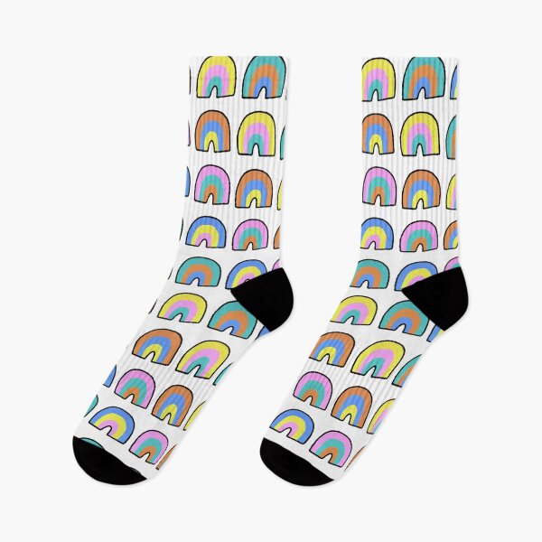 Item preview, Stout tri-colored rainbows (small pattern) designed and sold by SamLouiseArt.