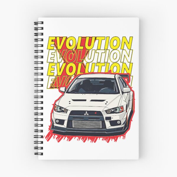 Artikelvorschau, Weißer Blitz Mitsubishi Lancer EVO X Art entworfen und verkauft von Aegy2024.