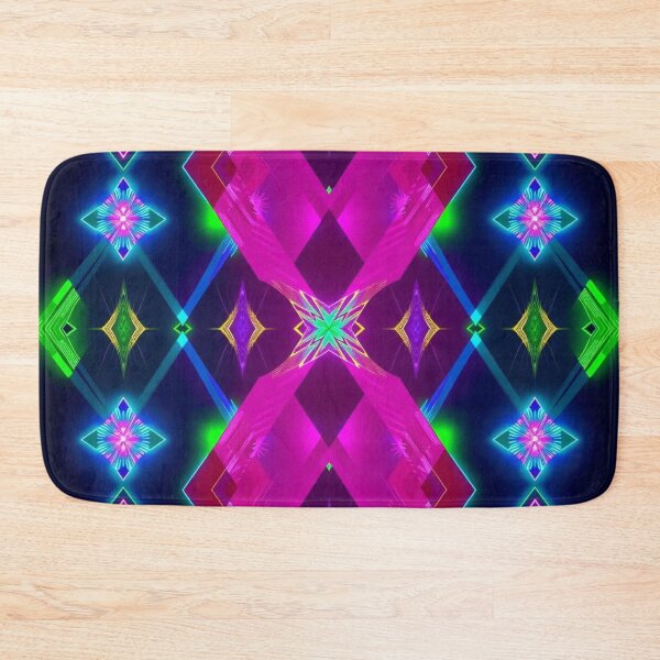 Item preview, Psychedelic Argyle 5 designed and sold by Dose of Dysfunction.
