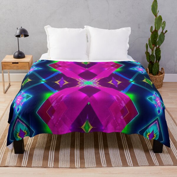 Item preview, Psychedelic Argyle 5 designed and sold by Dose of Dysfunction.