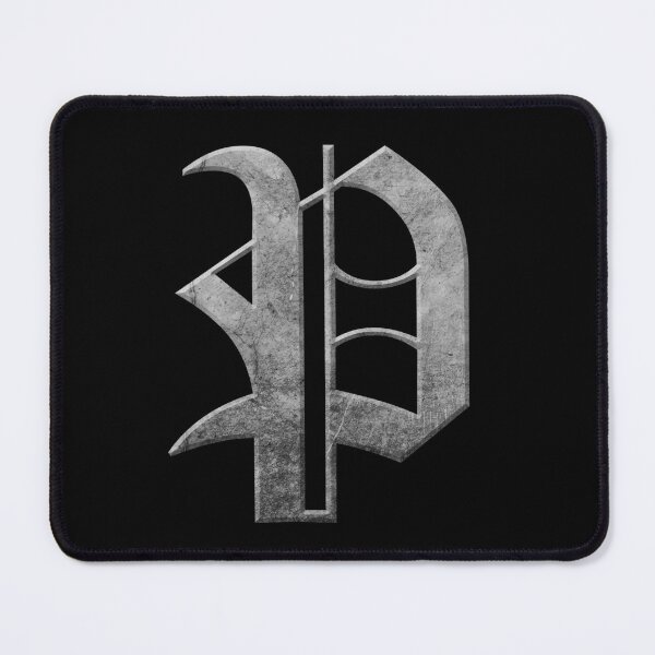 Item preview, Capital Letter P - Worn Stone Effect Gothic Blackletter Script / Old English Font designed and sold by STUDIO-72.