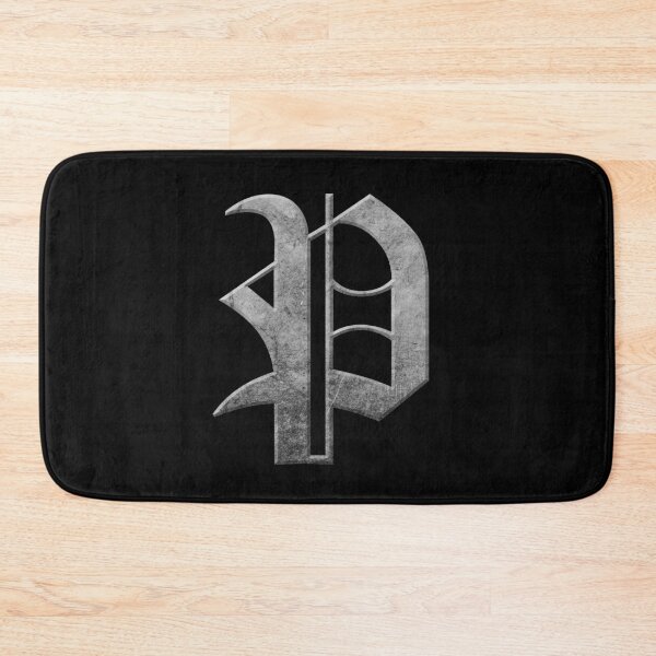 Item preview, Capital Letter P - Worn Stone Effect Gothic Blackletter Script / Old English Font designed and sold by STUDIO-72.