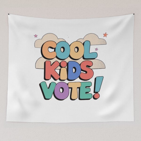 Item preview, Cool Kids Vote designed and sold by Shivam Arora.
