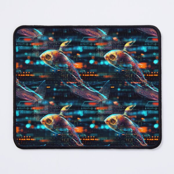 Item preview, Cyberfish: The Digital Ocean designed and sold by MidArtForge.