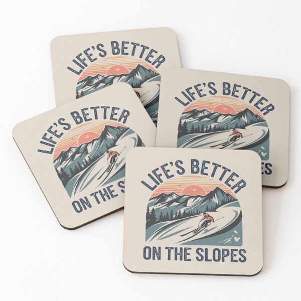 Item preview, Life’s Better on the Slopes | Ski Lover designed and sold by tmerchtrends.