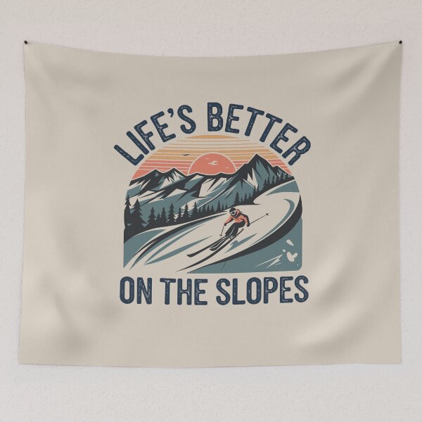 Item preview, Life’s Better on the Slopes | Ski Lover designed and sold by tmerchtrends.