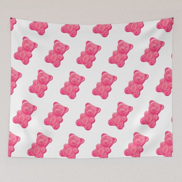 Item preview, Pink Gummy Bears Candy  designed and sold by newburyboutique.