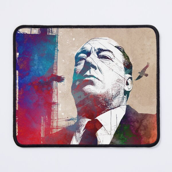 Item preview, Alfred Hitchcock portret and Birds designed and sold by JBJart.