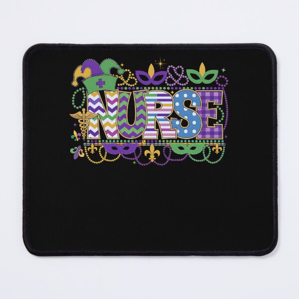 Item preview, Funny Nurse Mardi Gras Gift Four Nurses 2025 designed and sold by ArtByKatti.