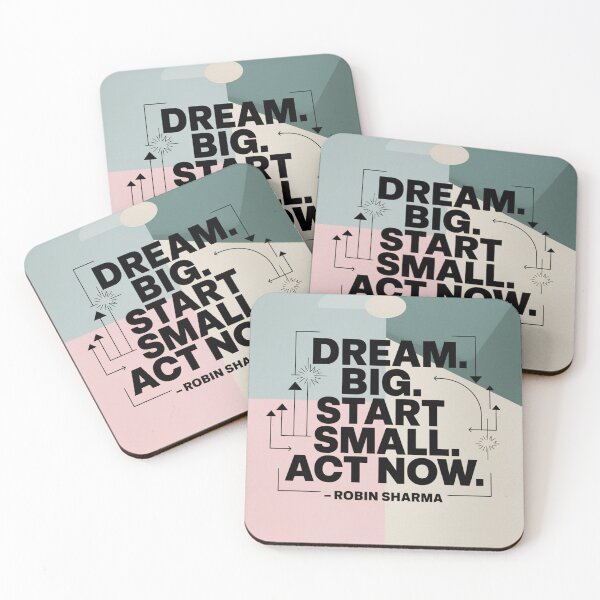 Item preview, "Dream Big. Start Small. Act Now." | Motivational Entrepreneur Quote | Startup Office Wall Art | Inspirational Business Decor designed and sold by TrendSh0p.