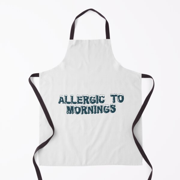 Item preview, Allergic to mornings designed and sold by Ninjacatoff.