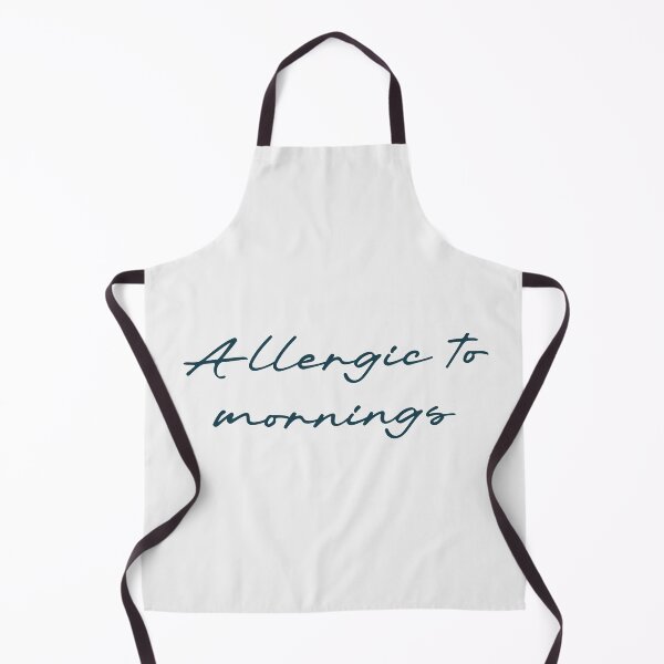 Item preview, Allergic to mornings designed and sold by Ninjacatoff.