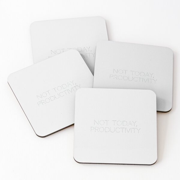 Item preview, Not today, productivity designed and sold by Ninjacatoff.