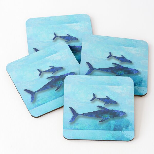 Item preview, By My Side Humpback Whale Art designed and sold by Sharon Cummings Art.