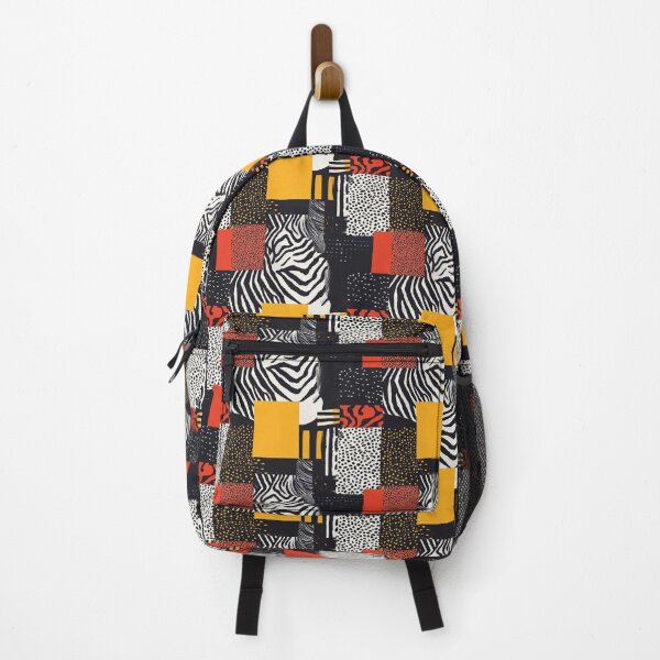 Item preview, Textile Collage of Wild Prints designed and sold by MidArtForge.