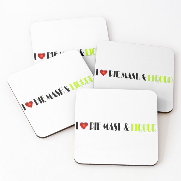 Item preview, I Love London Pie, Mash and Liquor V6j designed and sold by RetrospectUK.
