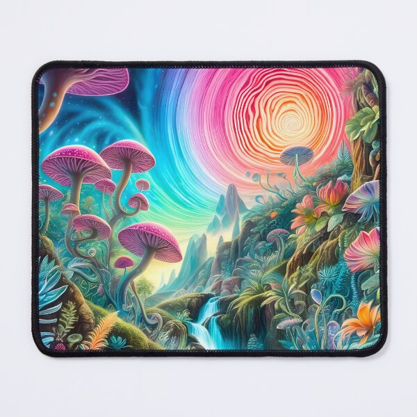 Item preview, Enchanted Psychedelic Dreamscape designed and sold by AleksaDesignMTL.
