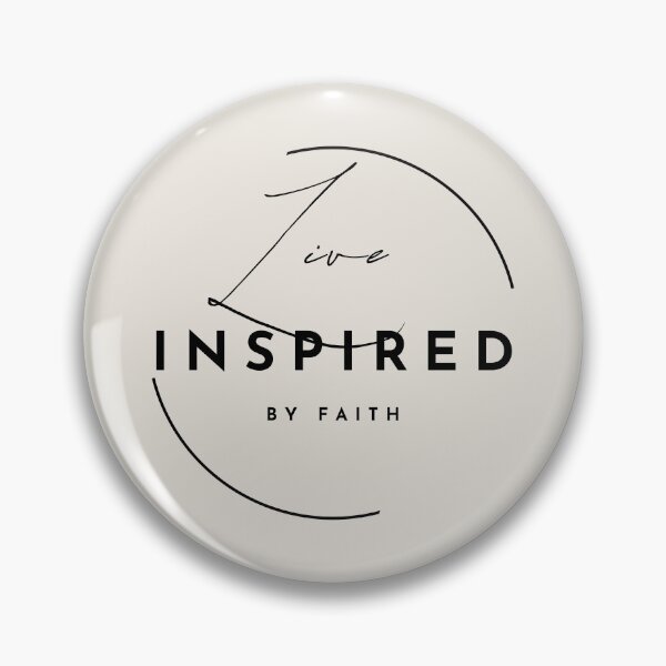 Item preview, Minimalist Christian Gift Design - Live Inspired by Faith designed and sold by Our Bible Journey.