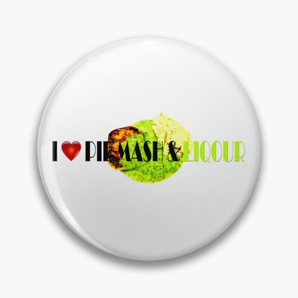 Item preview, I Love London Pie, Mash and Liquor V6k designed and sold by RetrospectUK.