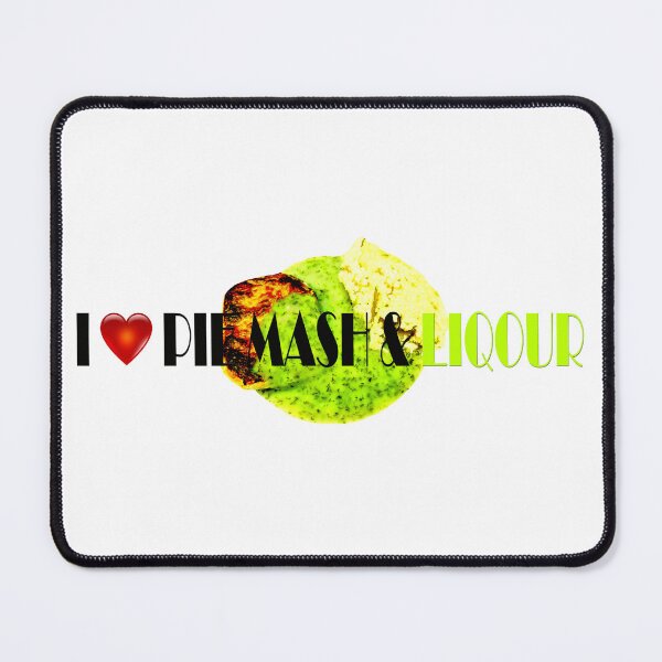 Item preview, I Love London Pie, Mash and Liquor V6k designed and sold by RetrospectUK.