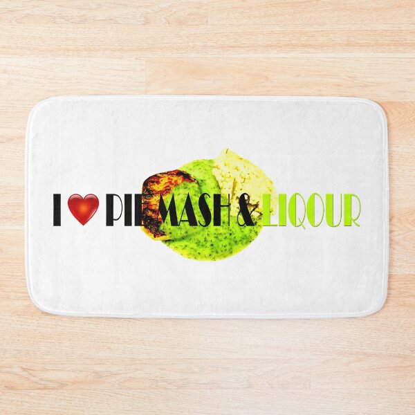 Item preview, I Love London Pie, Mash and Liquor V6k designed and sold by RetrospectUK.