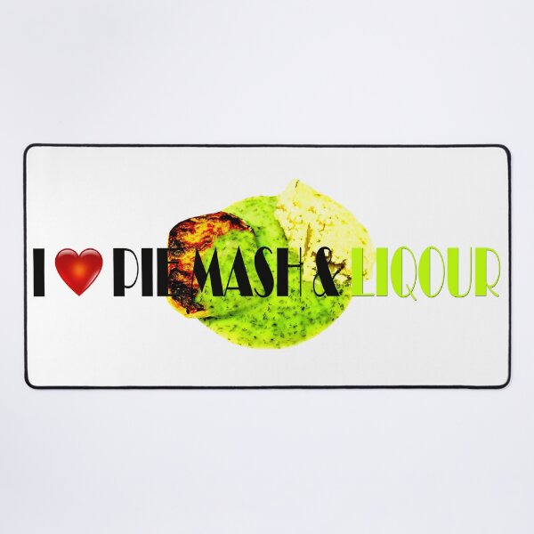 Item preview, I Love London Pie, Mash and Liquor V6k designed and sold by RetrospectUK.
