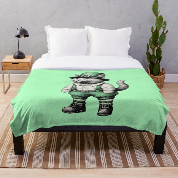 Item preview, Lucky Kitty: St. Patrick’s Day Cat designed and sold by TSQ.