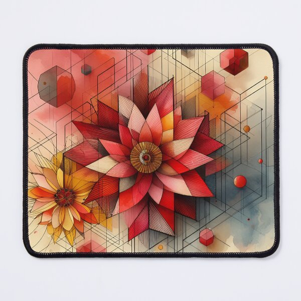 Item preview, Modern Floral Red Abstract Flowers designed and sold by GraphicsClub.