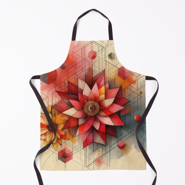 Item preview, Modern Floral Red Abstract Flowers designed and sold by GraphicsClub.