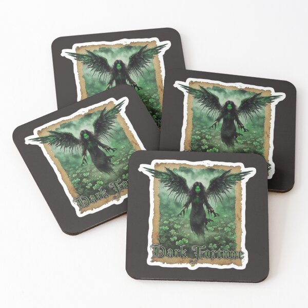Item preview, Gothic Shamrock Spirit Sticker Falcon-Frequency Drop-Amalgramation Reloaded designed and sold by Imaginarium of Chaos falcon88 .