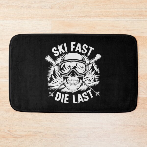 Artikelvorschau, Ski Fast Die Last | Lustiges Ski-Zitat entworfen und verkauft von tmerchtrends.