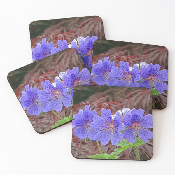 Item preview, Cranesbill Amongst the Acer designed and sold by Barrie Woodward.