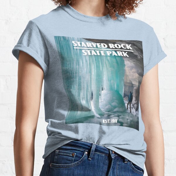 Vista previa del artículo con la obra «Parque estatal Starved Rock», diseñado y vendido por Mikycle.