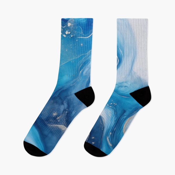 Item preview, Blue Ocean Beach: Vibrant Abstract Pattern with a Peaceful, Calming Water Theme designed and sold by Teemaniac.