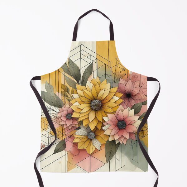Item preview, Modern Floral Yellow Abstract Flowers designed and sold by GraphicsClub.