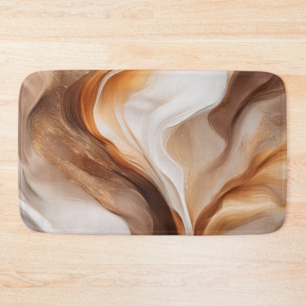 Item preview, Earth’s Embrace: Sensual Abstract Patterns in Warm Brown Tones Calming Beautiful designed and sold by Teemaniac.