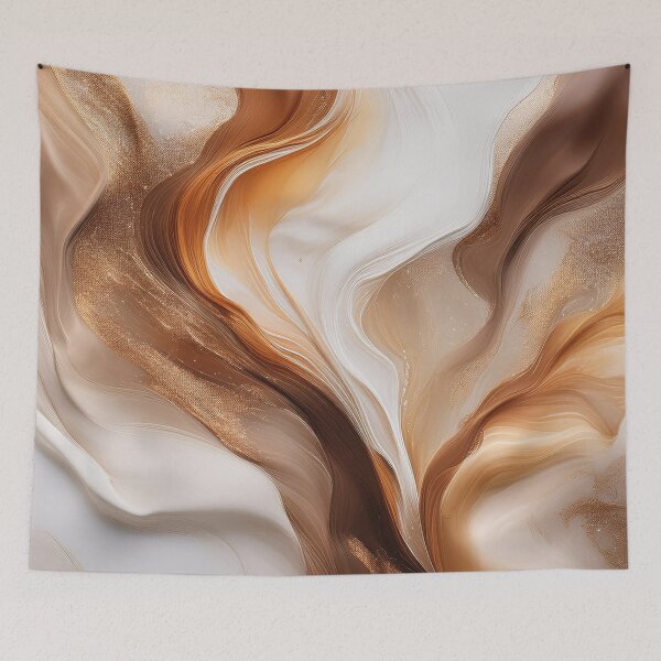 Item preview, Earth’s Embrace: Sensual Abstract Patterns in Warm Brown Tones Calming Beautiful designed and sold by Teemaniac.