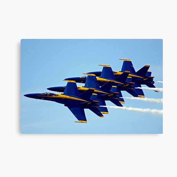 Air Showing Off Canvas Print