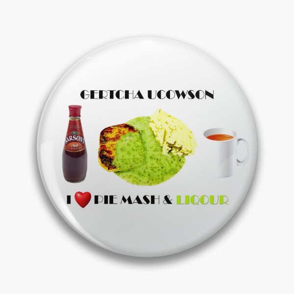 Item preview, I Love London Pie, Mash & Liquor V6m designed and sold by RetrospectUK.